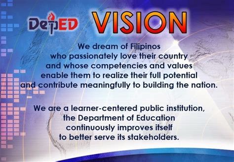 deped tarlac city|MISSION / VISION .